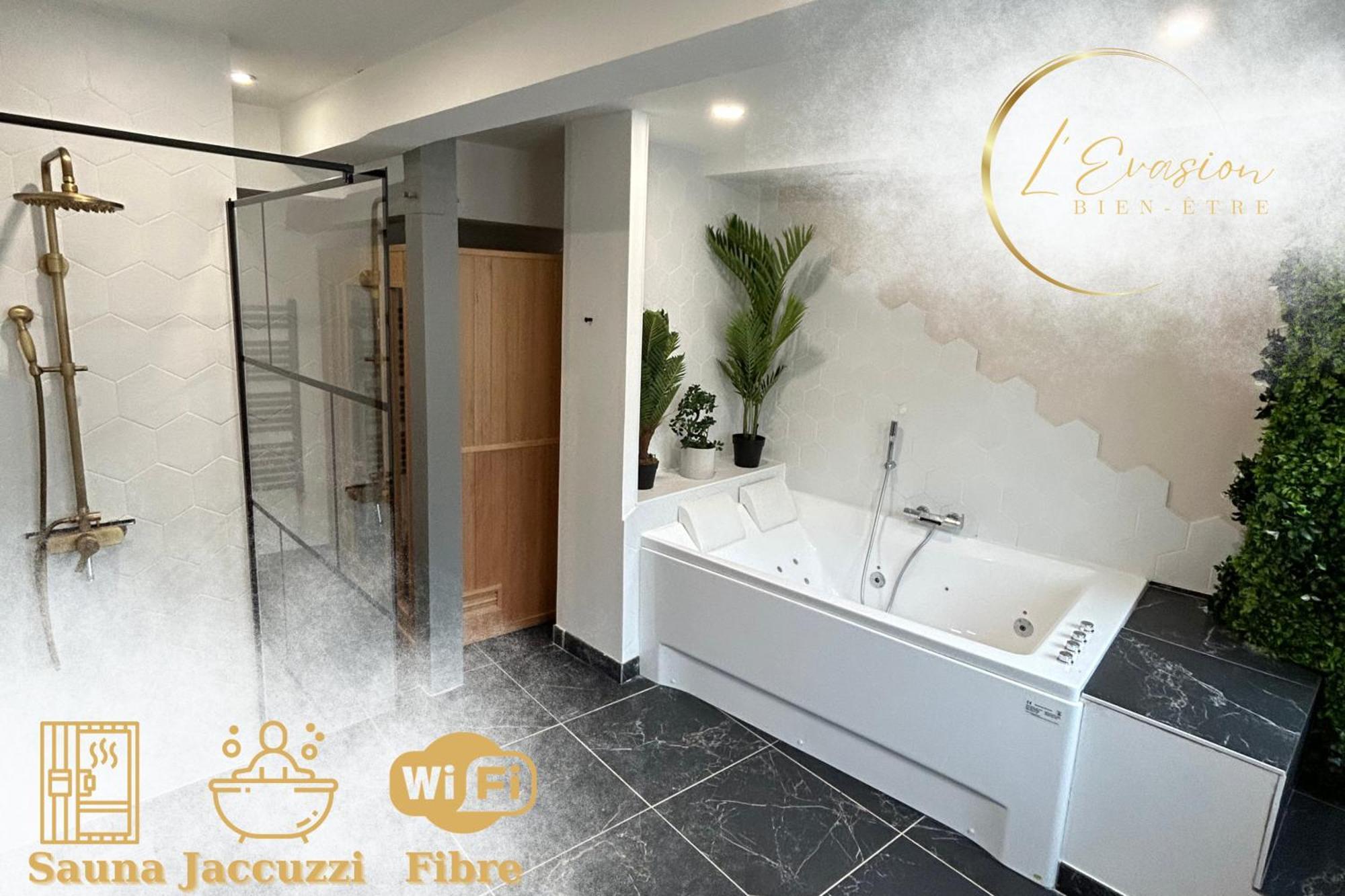 L'Evasion Amboise, Sauna Jacuzzi المظهر الخارجي الصورة